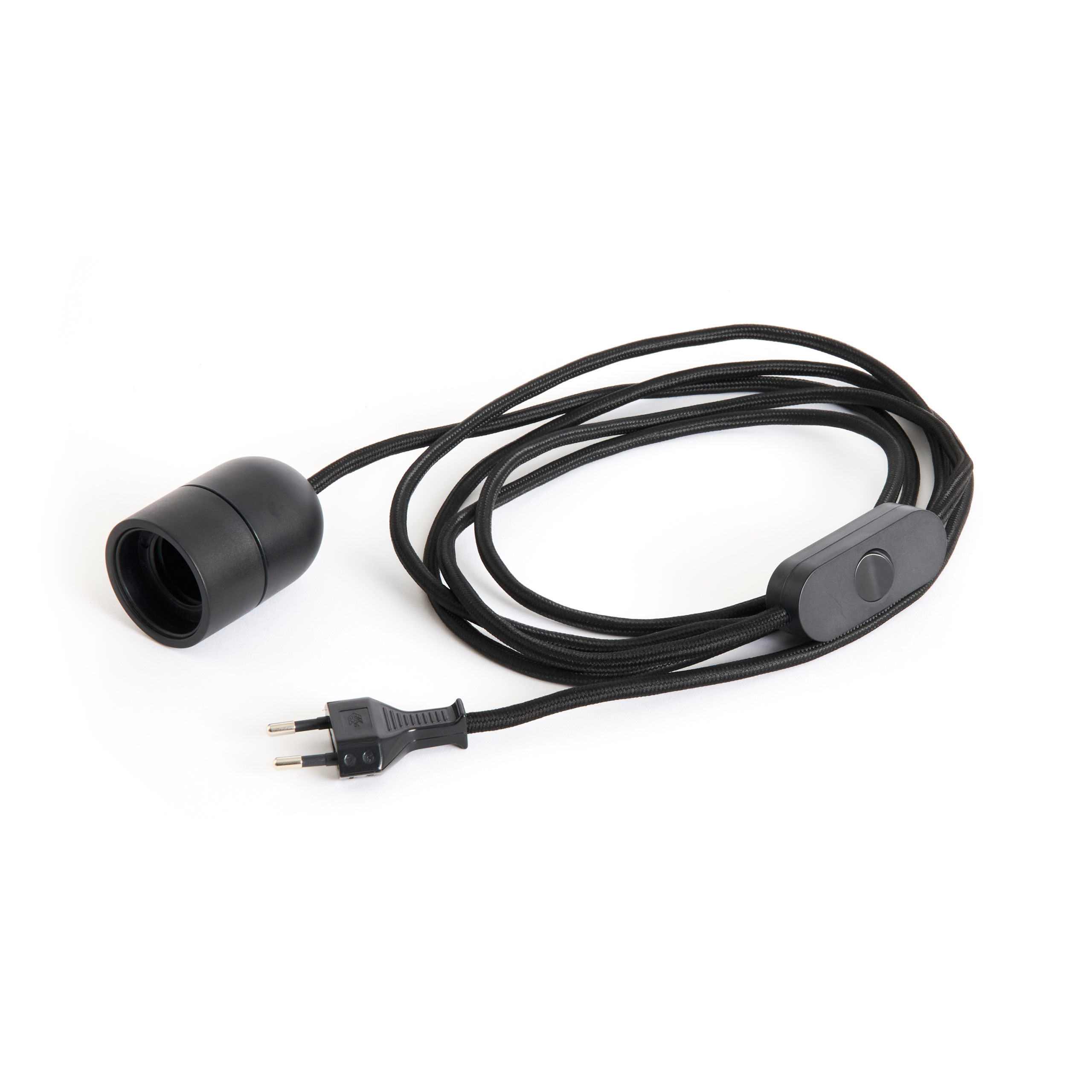 Cable de lámpara Common Table Ø4,5 cm Soft black