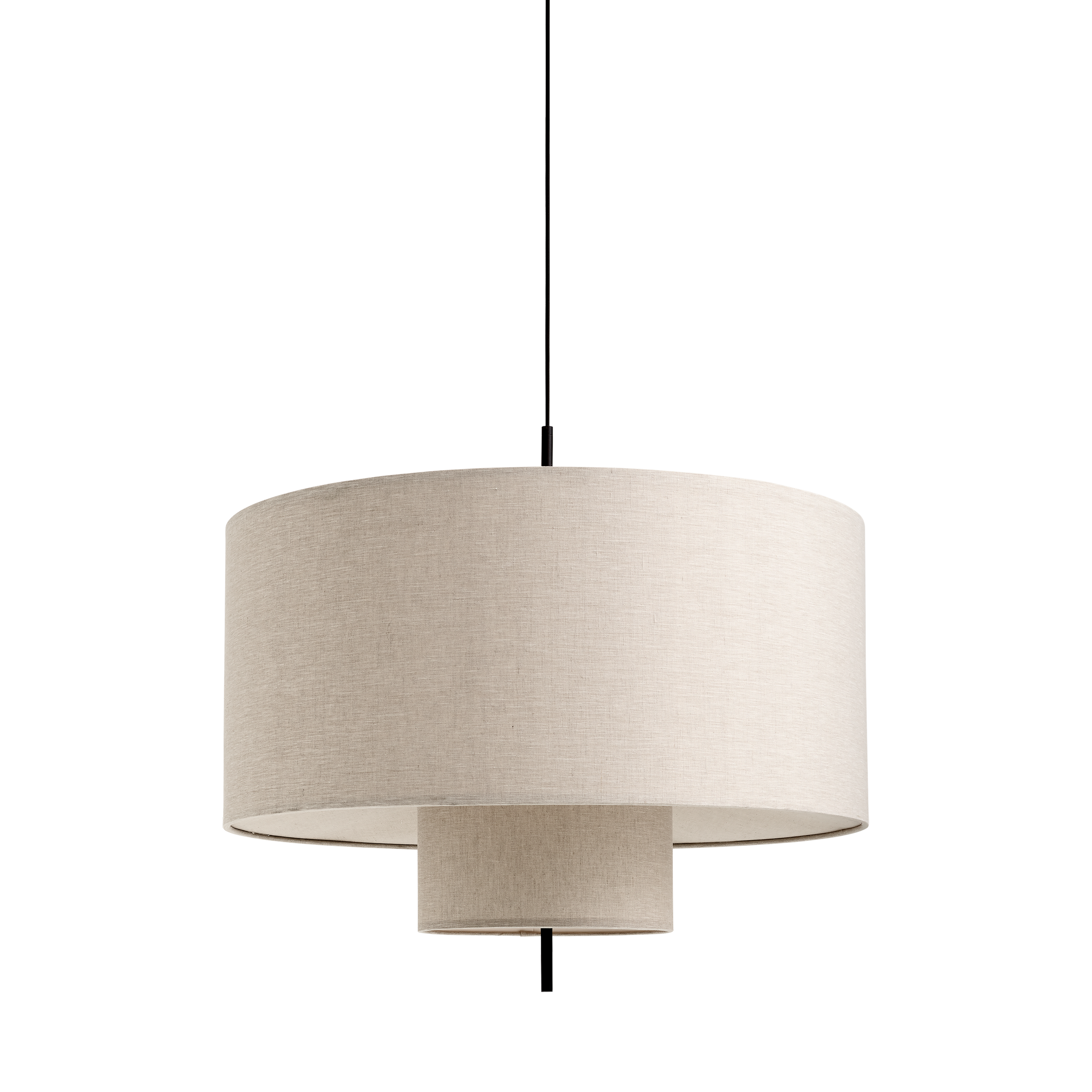 Lámpara de techo Margin Ø90 cm Beige