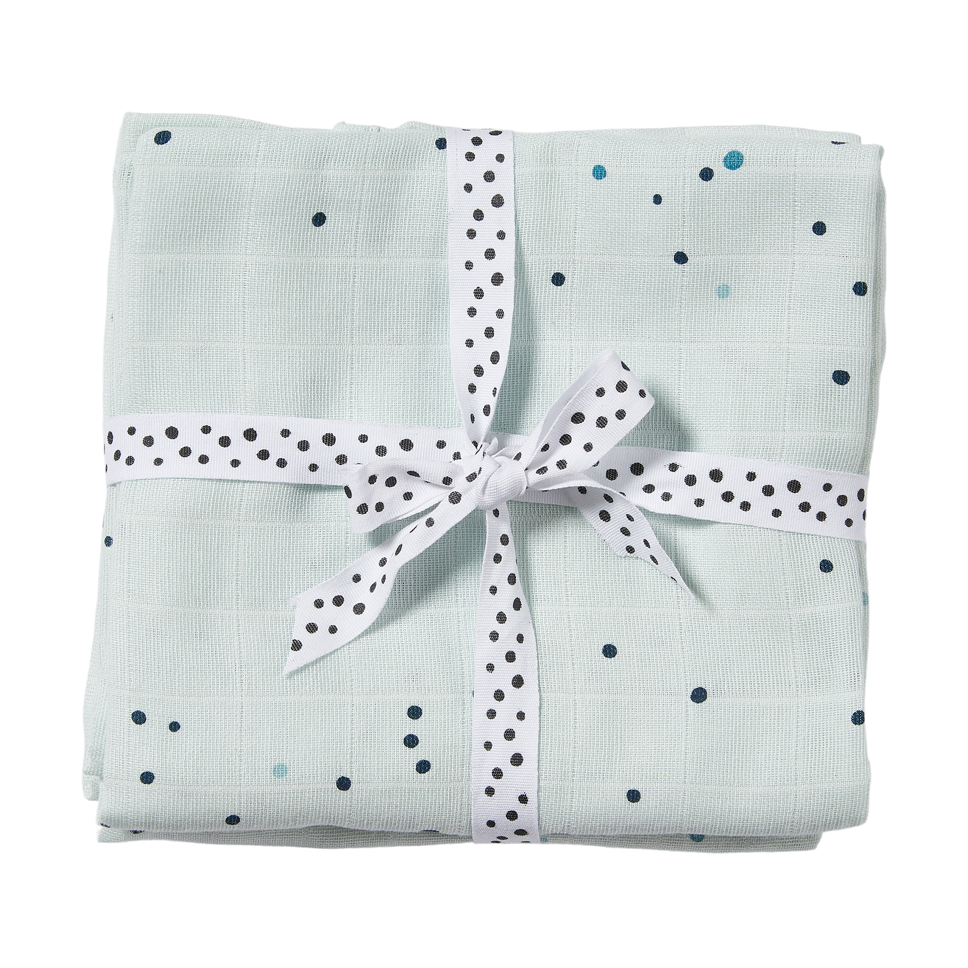 Mantas para bebé Dreamy Dots 120x120 cm, 2-packs Blue