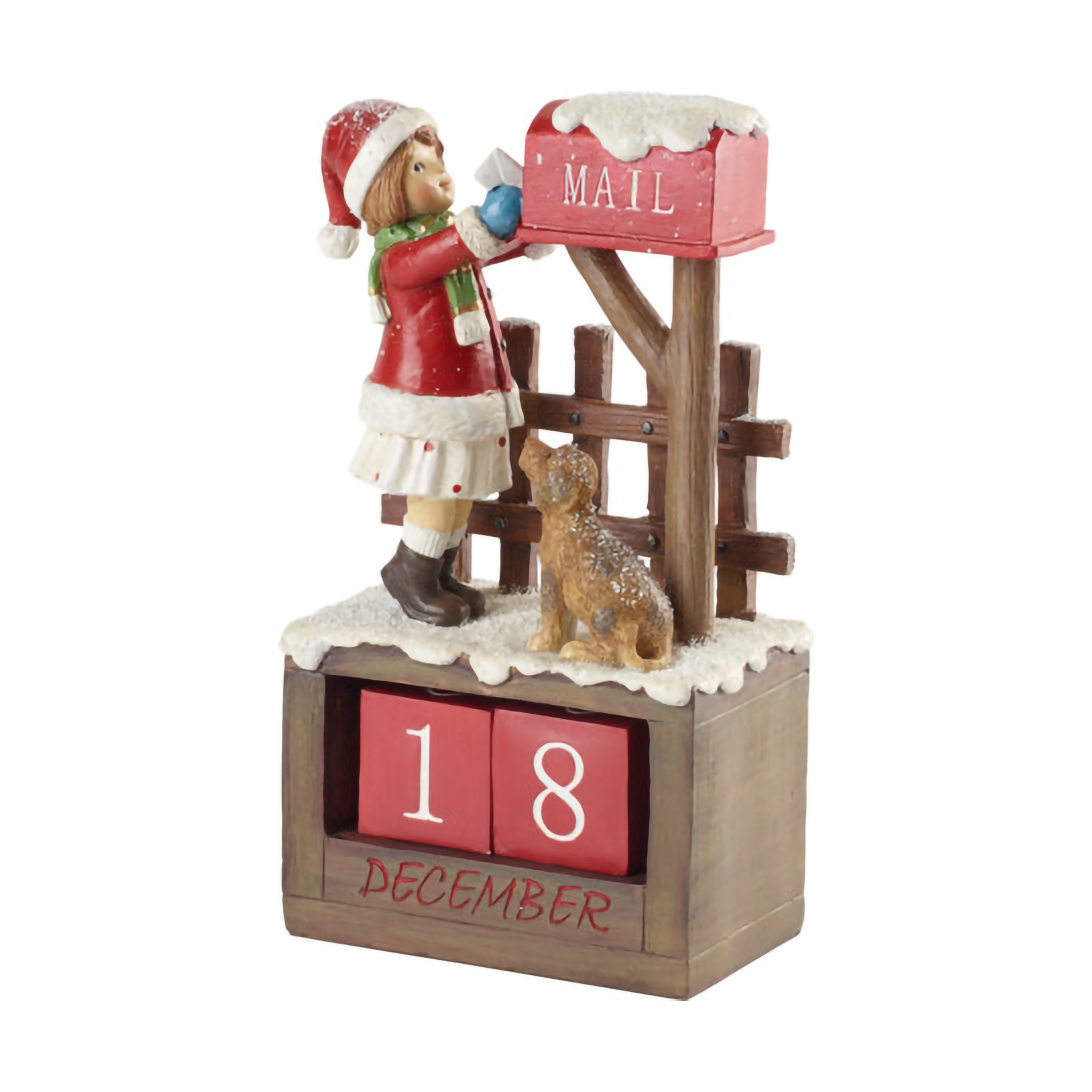 Calendario niña Winter Collage Accessories Multi