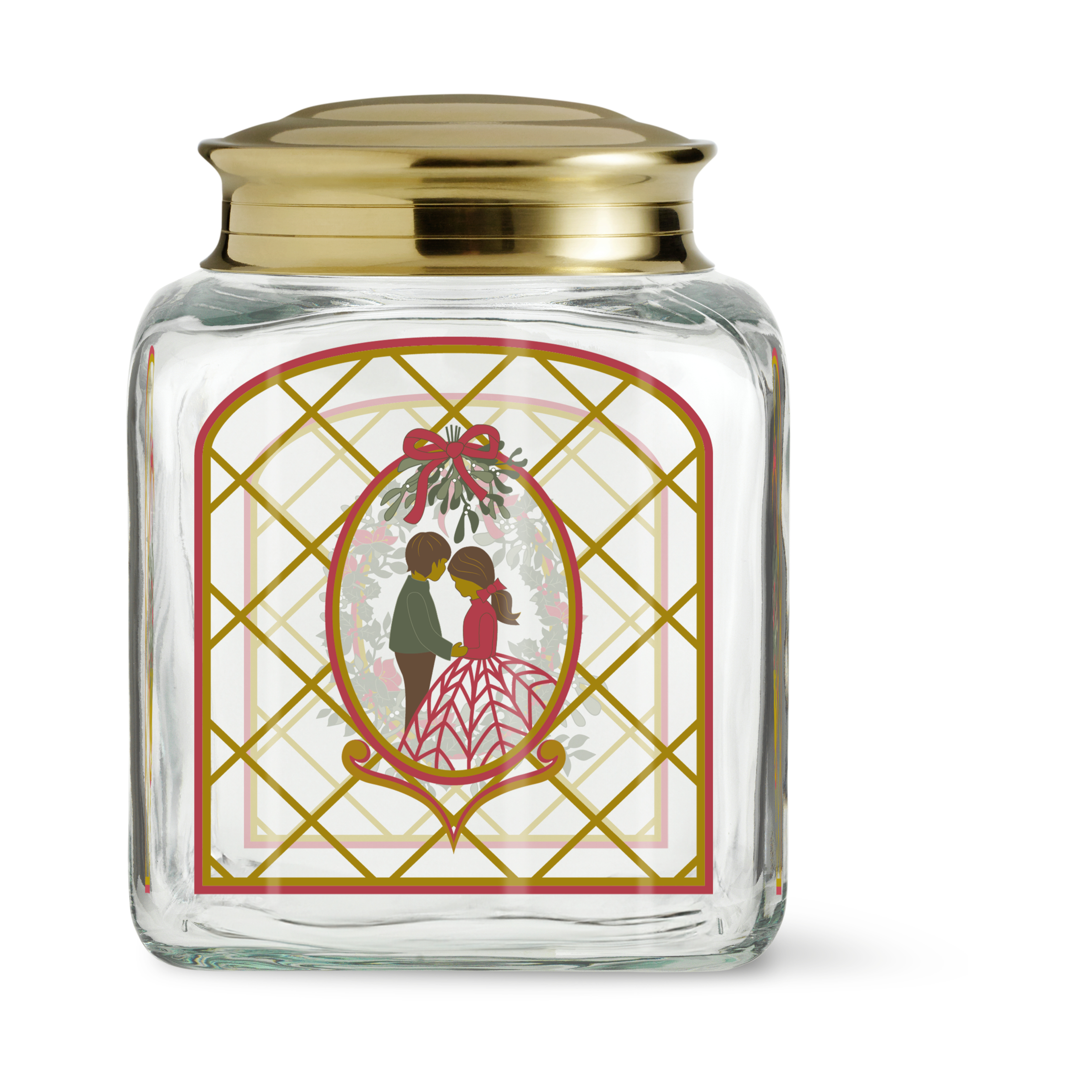 Bote para galletas Navidad Holmegaard 2025