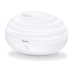 Beurer LA-20 Difusor de Aroma Portátil con Ultrasonidos y Cromoterapia LED, para Aceites Solubles, Alimentación USB