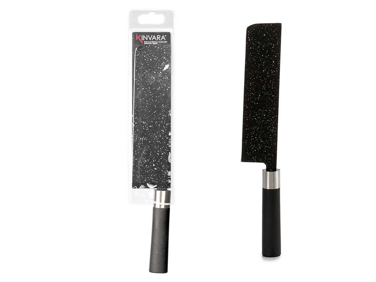 Kinvara Cuchillo Hacha con Acabado Mármol, 33x2.3x5.3 cm (24 Unidades)