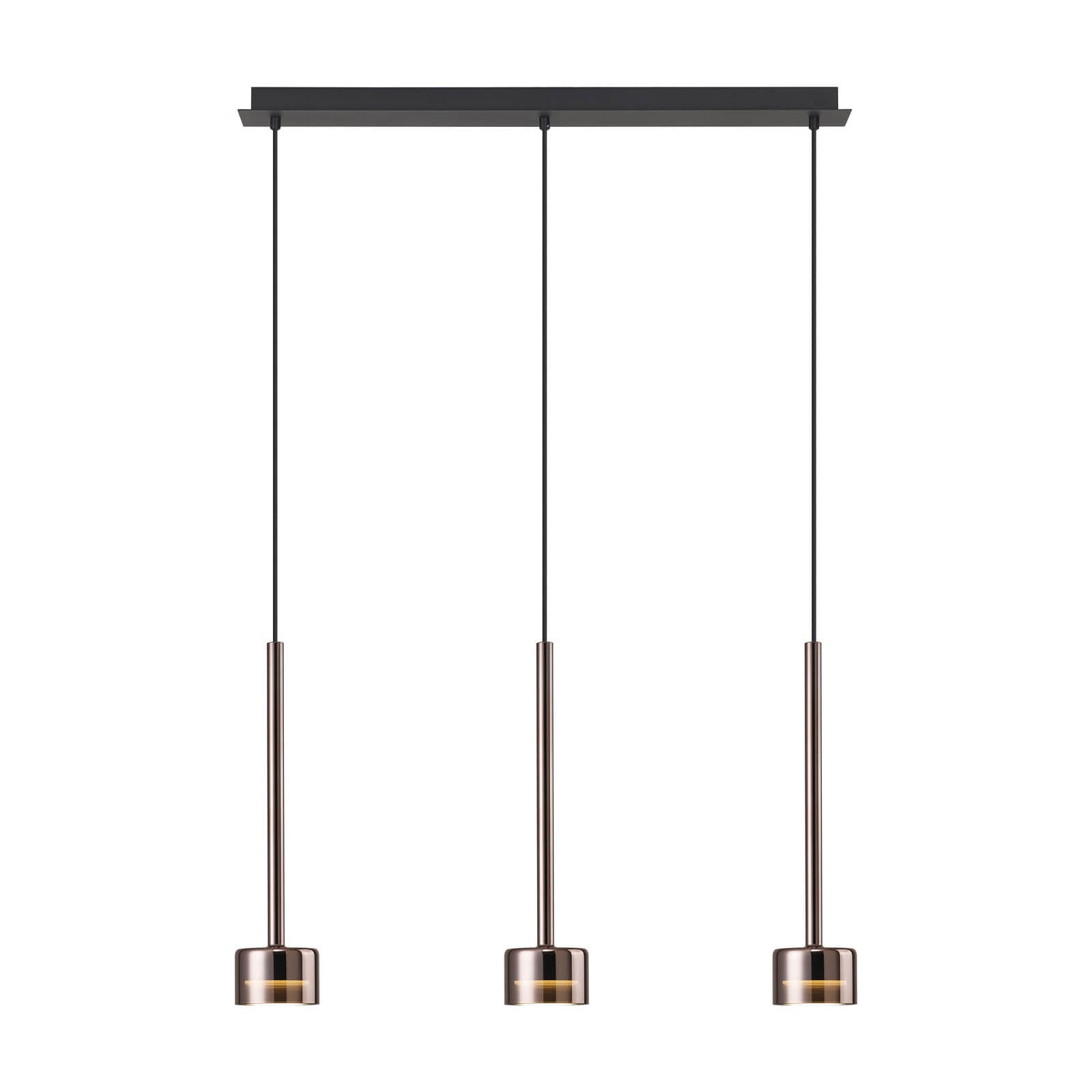 Mantra Tonic Lámpara de techo colgante 3 Luces cobre 7885