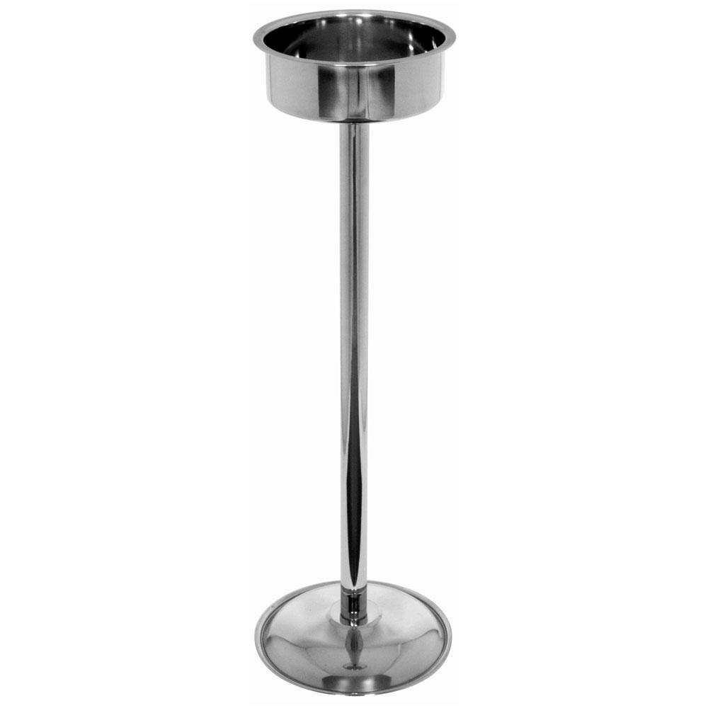 1946 Soporte con Pie para Cubo de Hielo y Refrescador de Bebidas, Base Alta de Hostelería, d.20,5 cm, Altura 75 cm