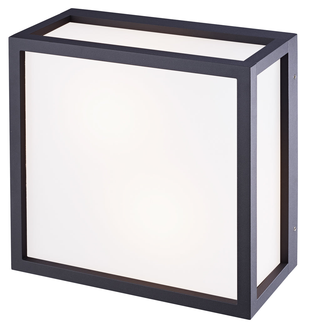 Mantra Utah Plafón exterior E27 2 Luces IP65 gris oscuro 8378