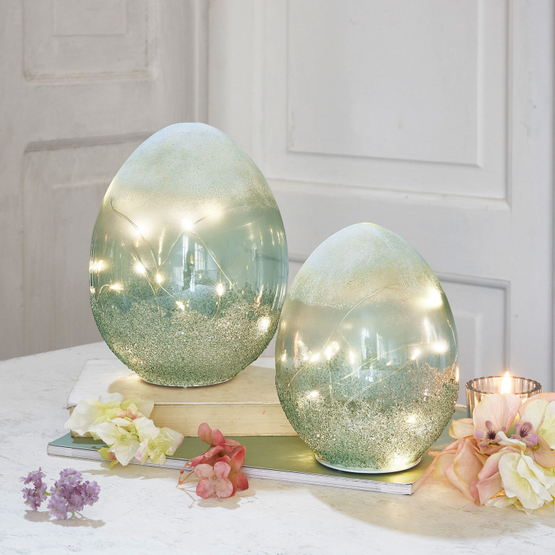 Set de 2 huevos LED Borleos