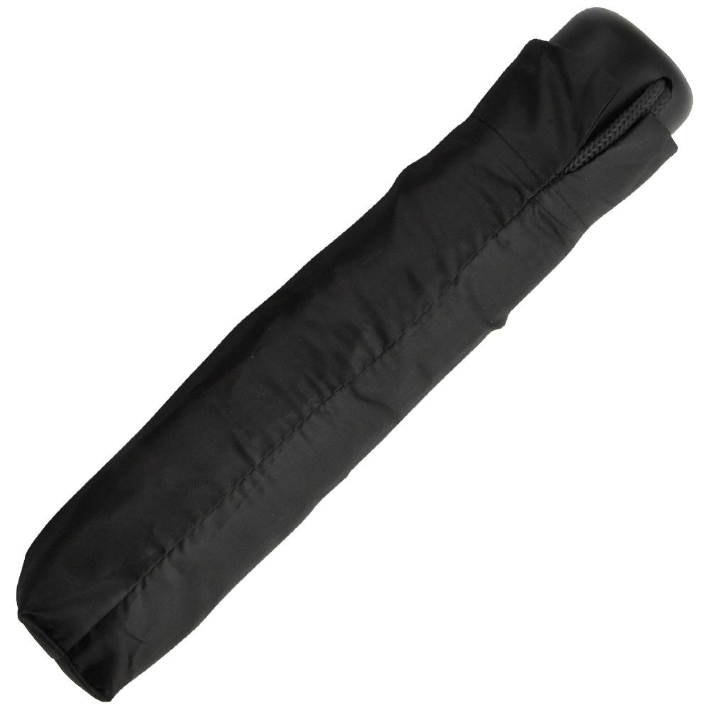 Day Paraguas con Correa, Diámetro 95 cm, Negro con Funda Protectora