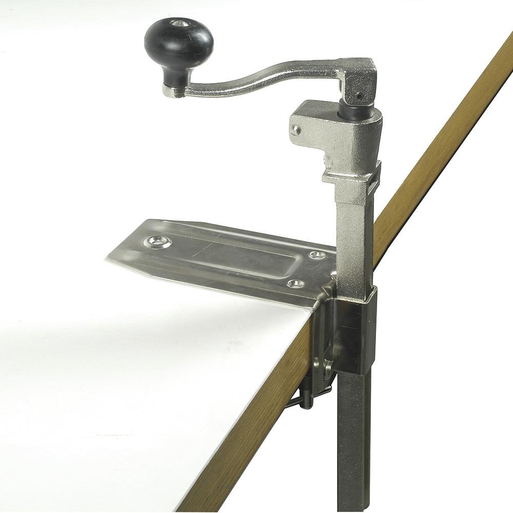 1946 Abrelatas de Mesa con 2 Cuchillas de Acero y 2 Ruedas Dentadas - 44 cm de Altura