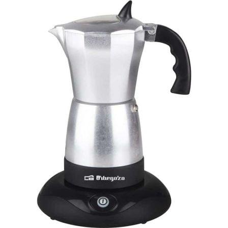 Orbegozo KFE 660 Cafetera Eléctrica Italiana 3-6 Tazas, 480W, Apagado Automático, Mantiene Café Caliente 30 Minutos