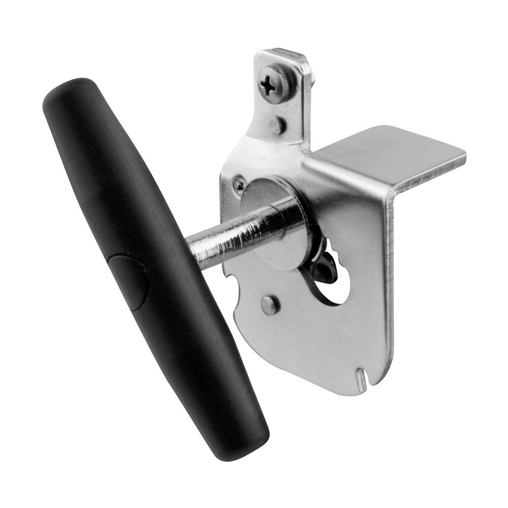 Abrelatas Profesional 1946 de Acero Cromado, Hoja Inoxidable Templado y Manivela de Polipropileno, para Latas y Botellas - 8.5x6x8 cm