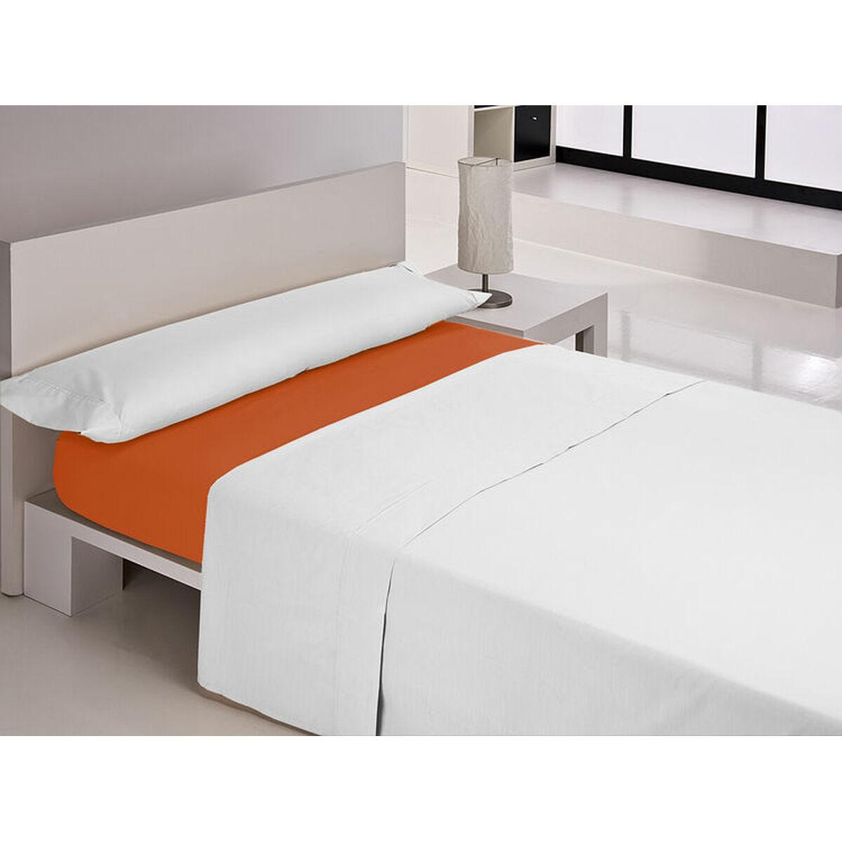 Sábana Bajera Ajustable Happy Home MIX COLORS Naranja Cama de 80 80 x 200 + 30 cm