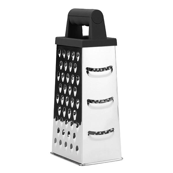 Berghoff 1100038 Rallador 4 Caras 23 cm - Acero Inoxidable, Mango Ergonómico