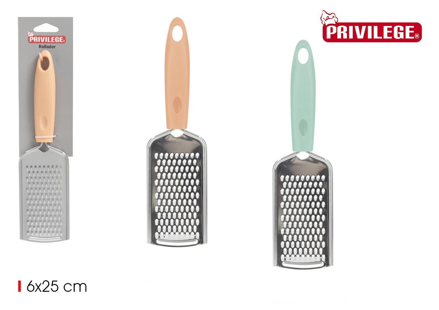 Wooow Rallador Curvo Acero Inoxidable 25 x 6 cm (36 Unidades)