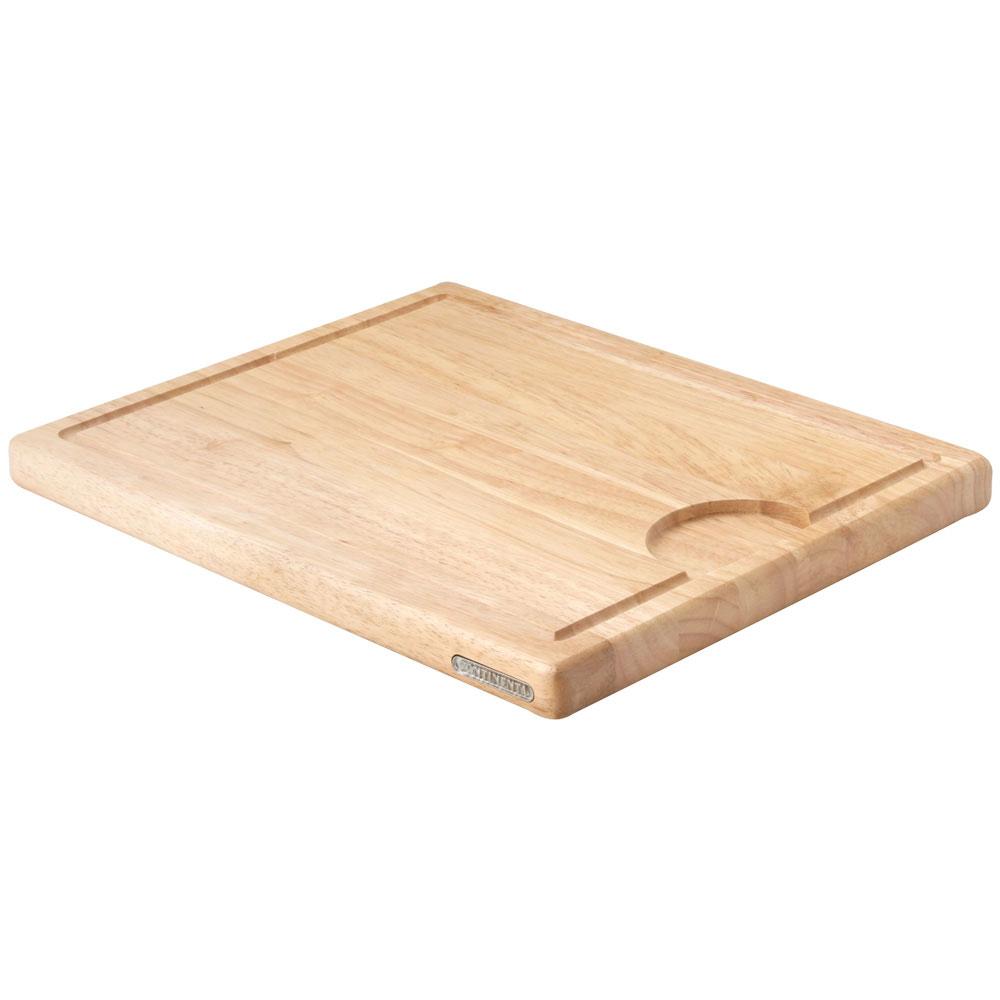 Continenta Tabla Madera del árbol de la goma 42x34 cm