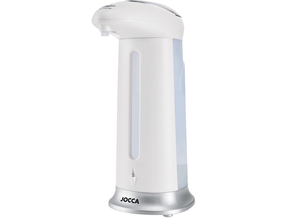 Jocca Dispensador Automático de Jabón/Gel con Sensor LED 280 ml - Detecta la Mano y Dosifica