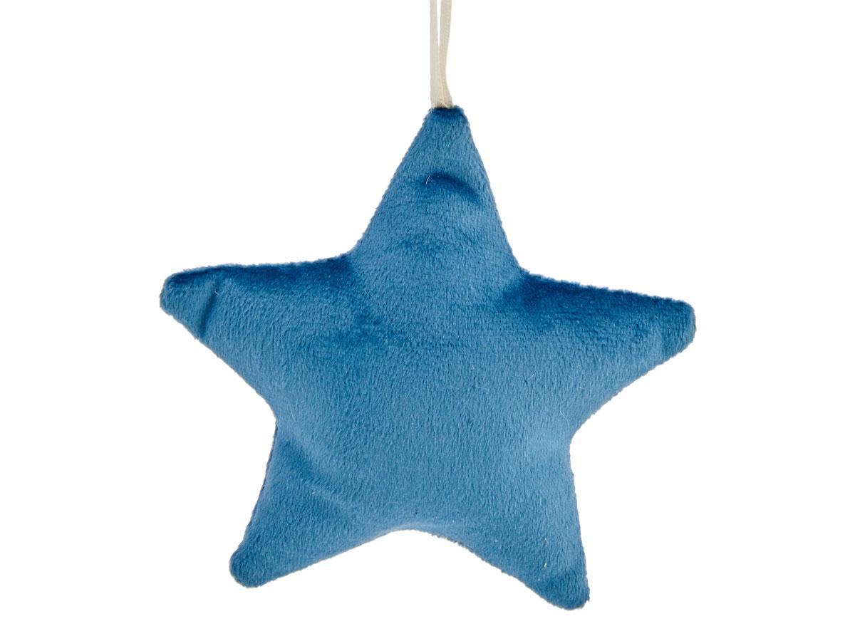 Krist+ Adorno Navideño Estrella Azul 9.5x4x9.5 cm (48 Unidades)