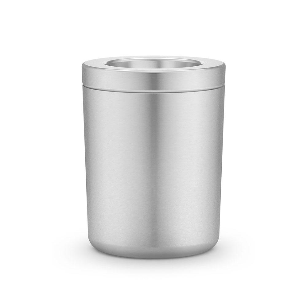 Zack Refrescador de Botellas de Vino y Bebidas hasta 1 Litro con 3 Elementos de Refrigeración Extraíbles Colección Donare Ø14.2cm