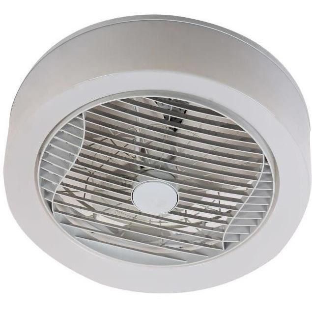 Farelek FAR3431541124363 Ventilador de Techo Ø40cm Blanco 95W con Luz LED Integrada