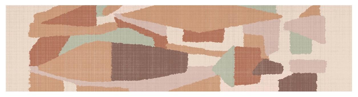 DKD Home Decor Alfombra Urban de Poliéster Multicolor 240 x 60 cm Abstracta (2 Unidades)
