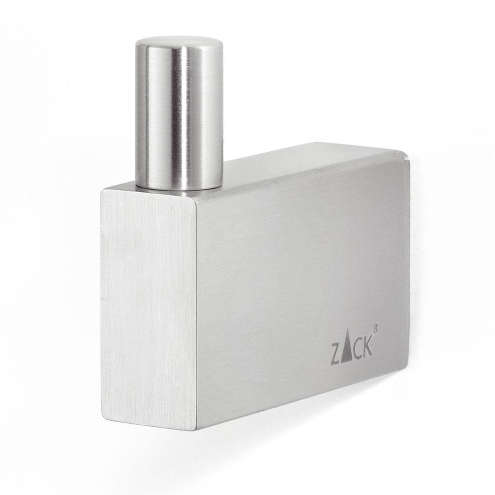 Zack Gancho de Pared Colección Linea Acabado Matt Brush Polish | Medidas 1,5 cm x 4,7 cm | Altura 4,8 cm