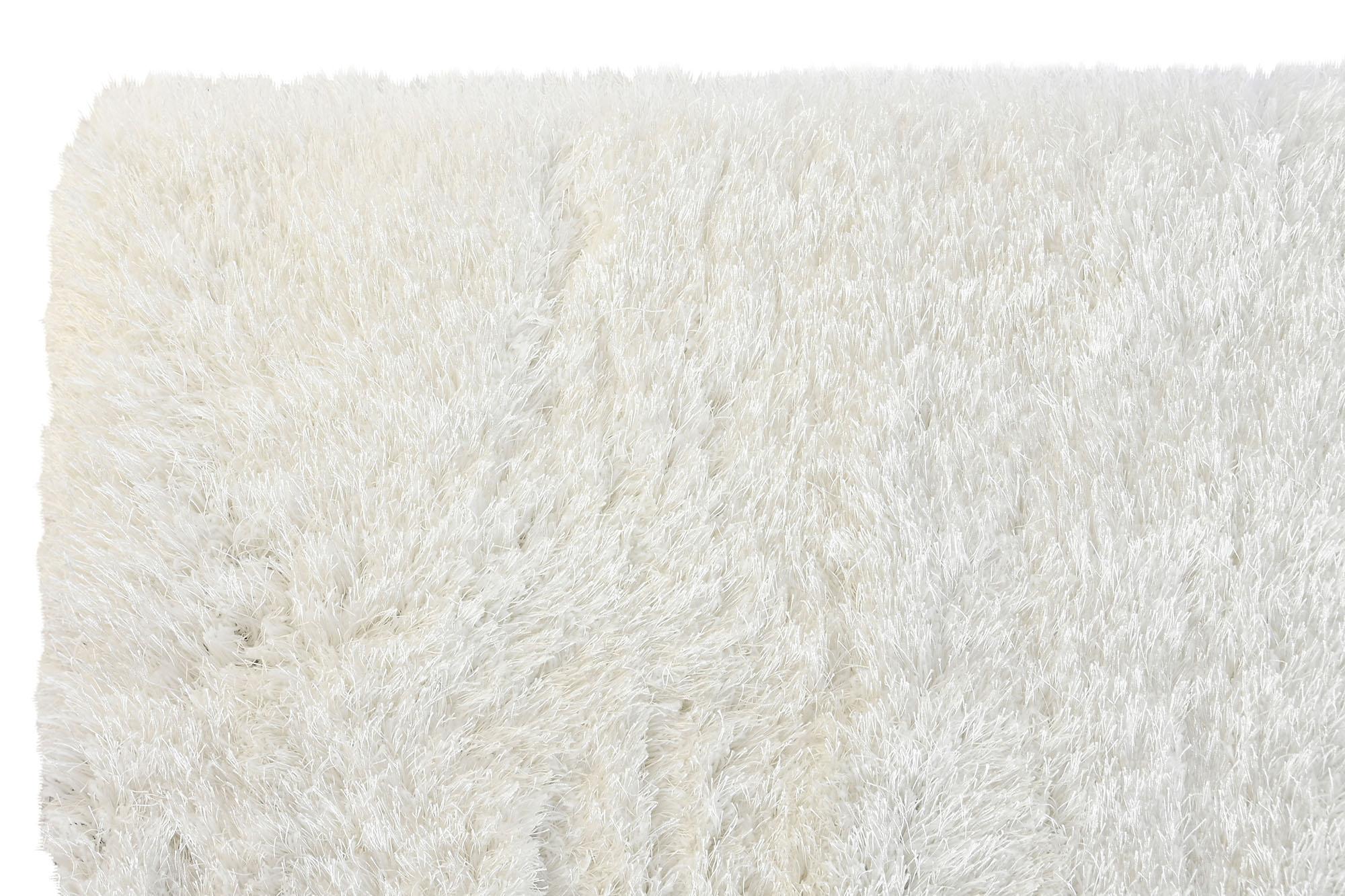 DKD Home Decor Alfombra Marfil de Poliéster y Seda 90 x 60 cm (2 Unidades)