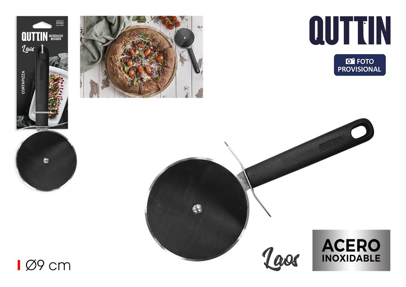 Quttin Cortapizza Acero Inoxidable Laos 9 cm (12 Unidades)