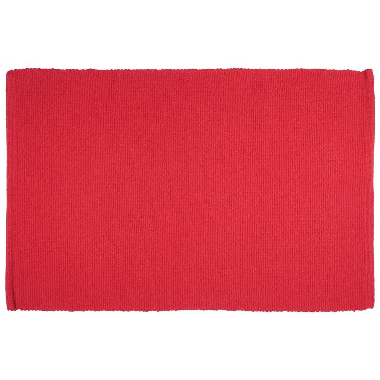 ALFOMBRA DE BAÑO ROJO MALIKA 50X80CM