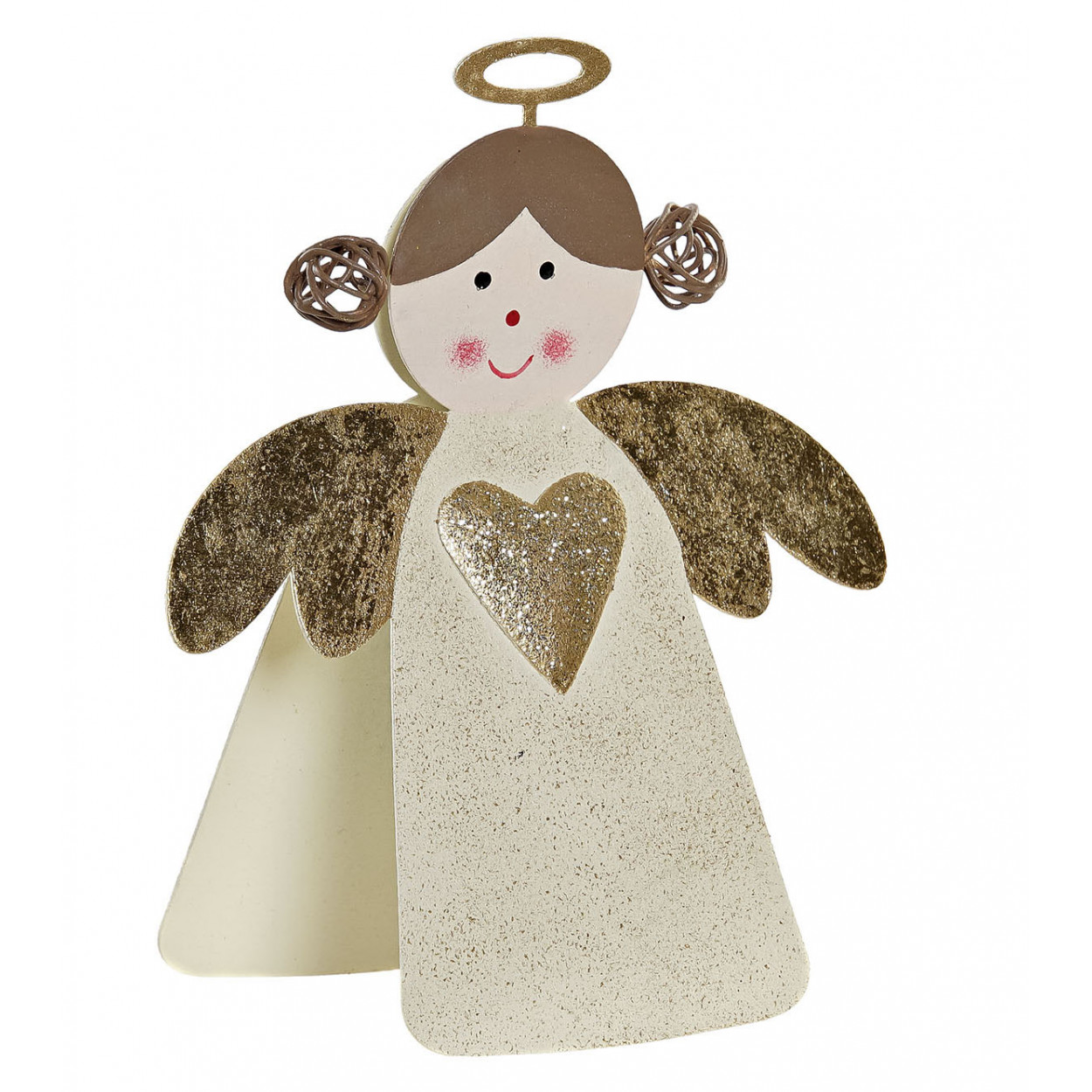 ANGEL DECORATIVO CLIP DE NAVIDAD 10X3X12,5