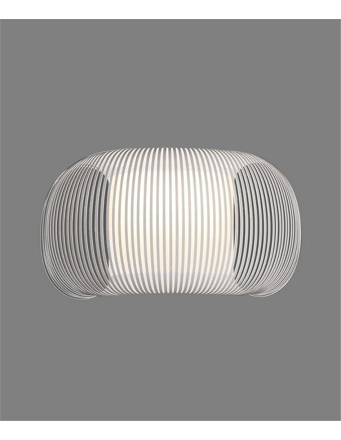 Aplique de pared Mirta - ACB - Pantalla con tiras textiles