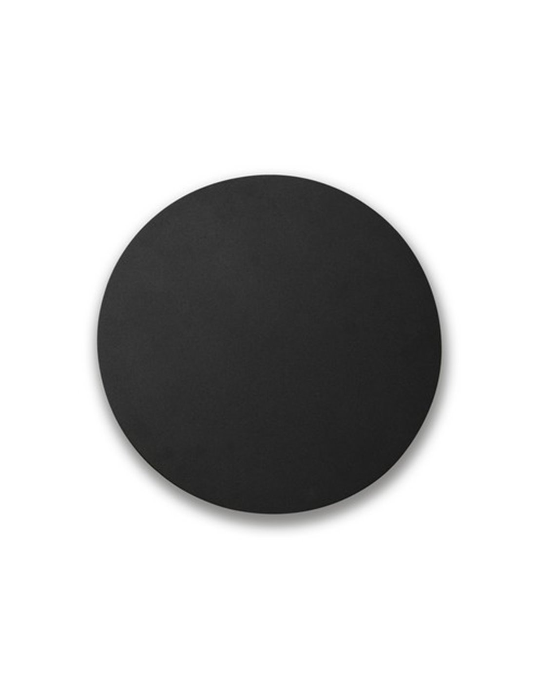 Aplique de pared Board – Faro – Lámpara Redonda, Negra, Ø 35 cm-Ø 45 cm