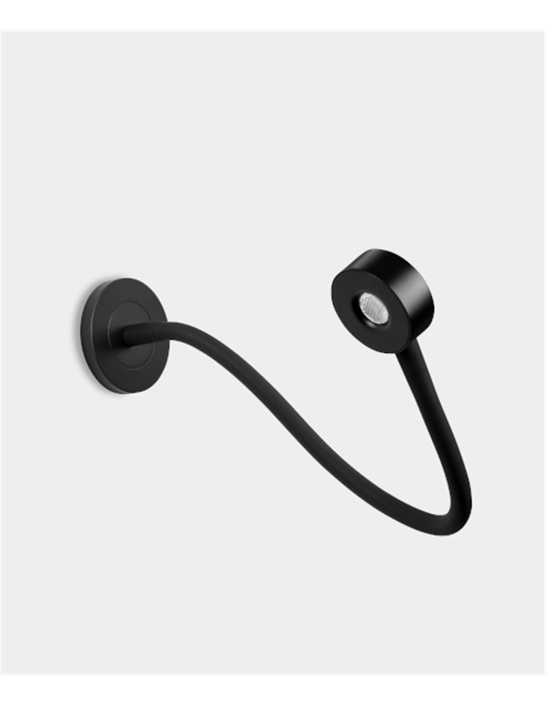 Aplique de pared empotrado Link – LedsC4 – Lámpara de lectura touch dimming, Foco orientable con luz LED 2700K