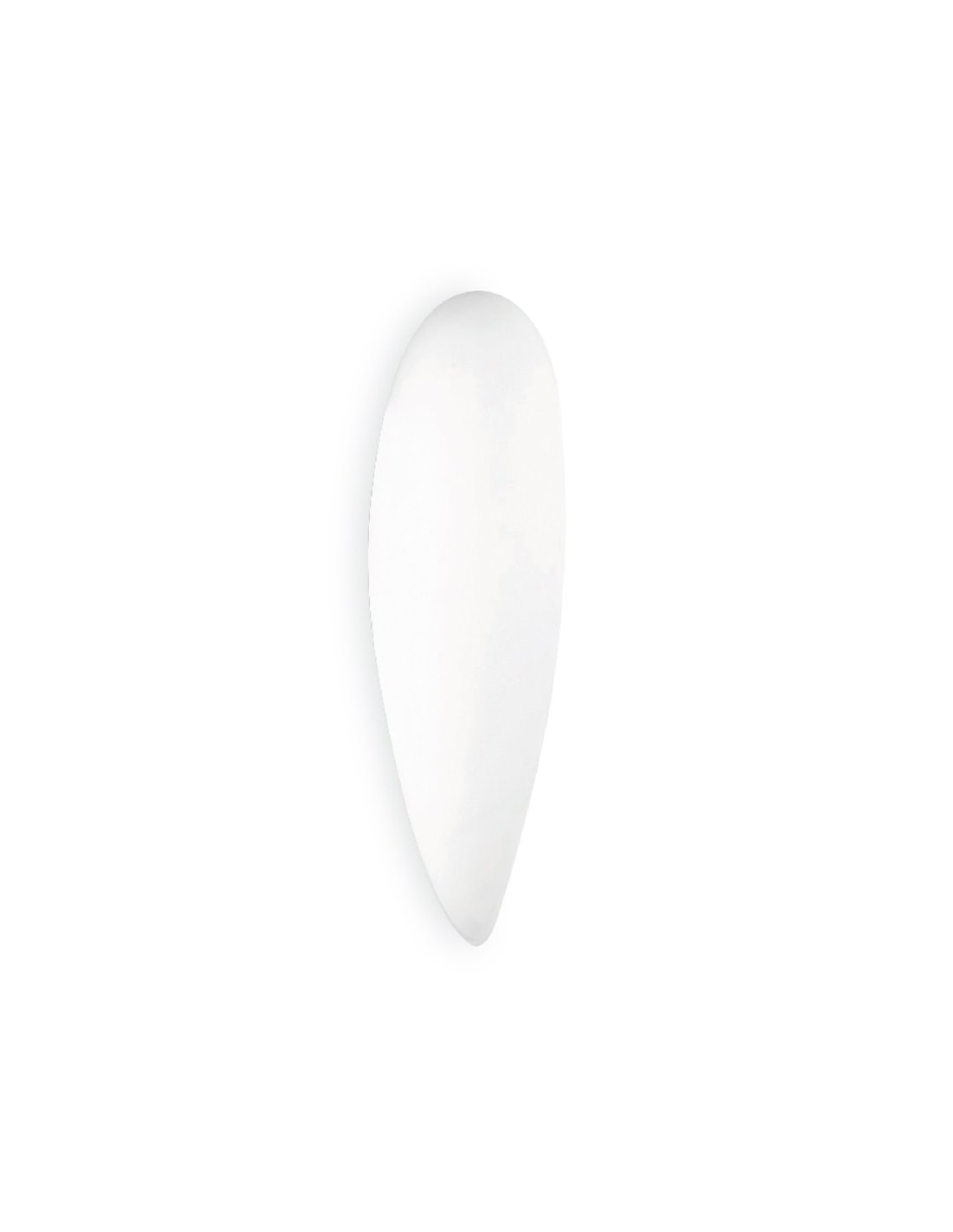 Aplique de pared Glass – FORLIGHT – Lámpara de cristal blanca, Disponible en 2 medidas