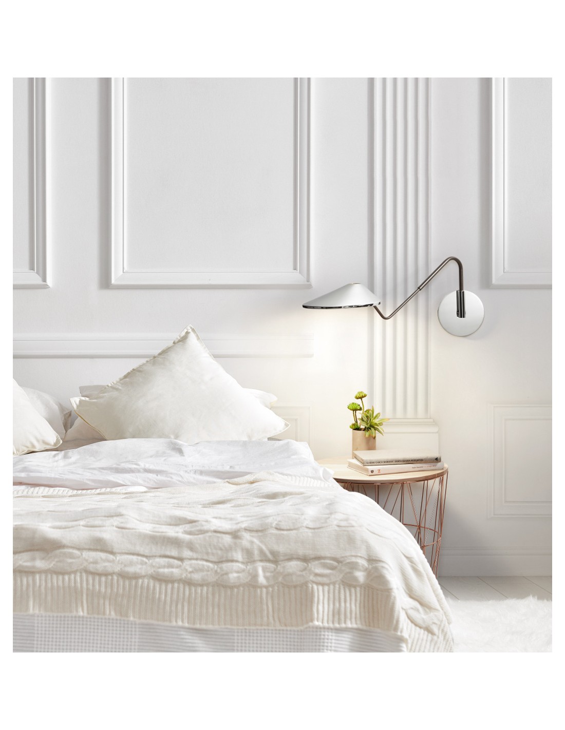 Aplique de pared dormitorio Nón Lá - Bover