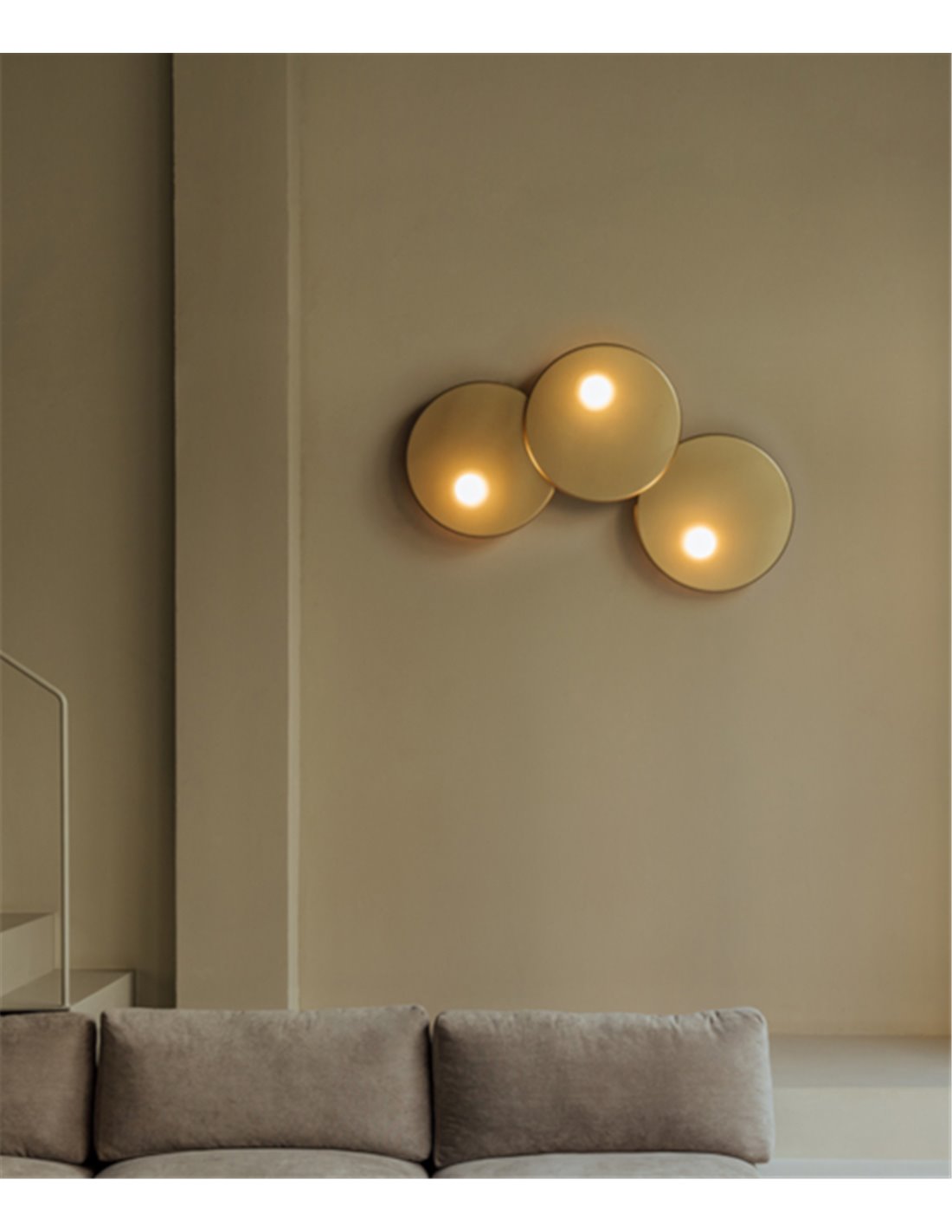 Aplique de pared Trip triple – LedsC4