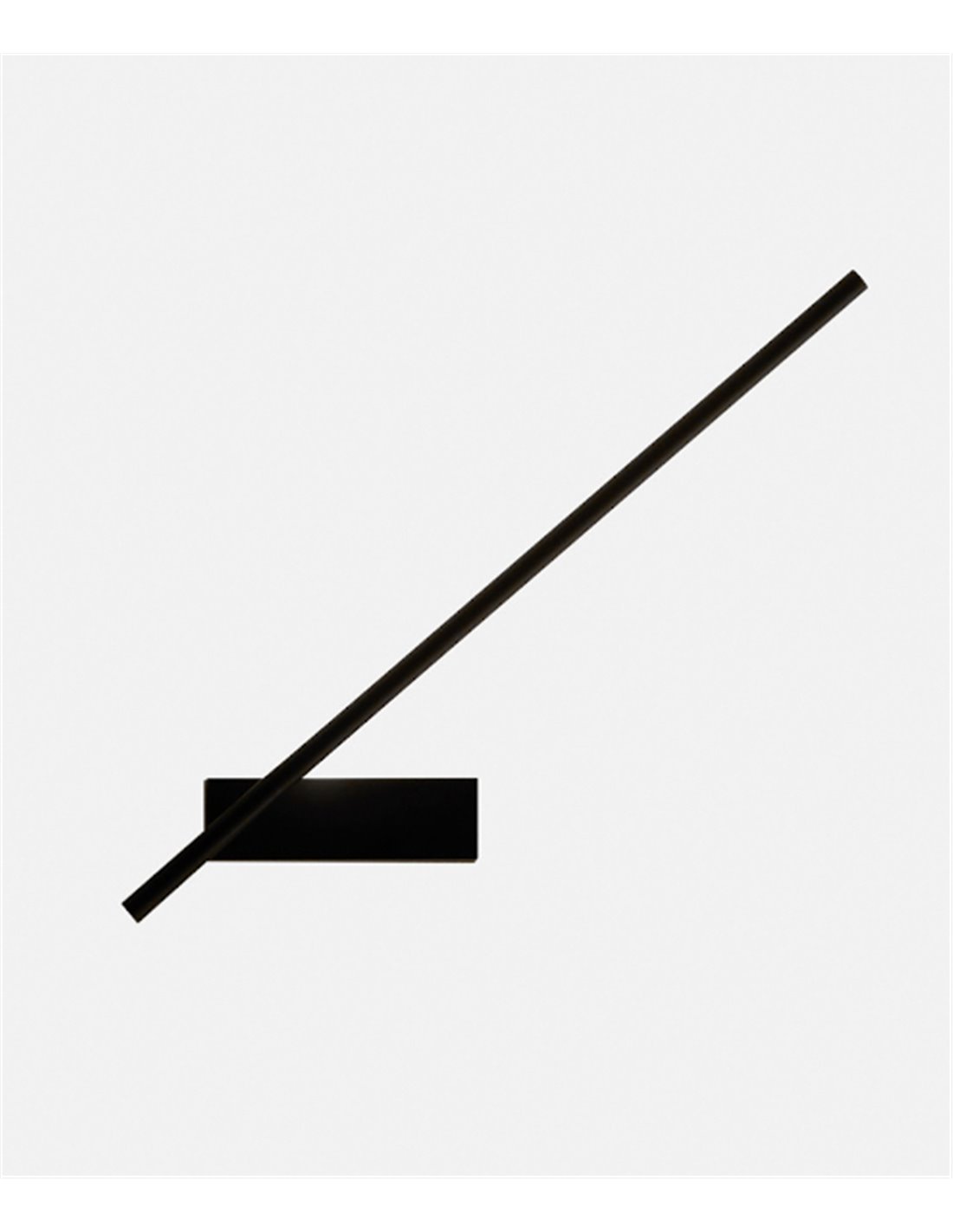 Aplique de pared Tubs – LedsC4 - Negro regulable y orientable