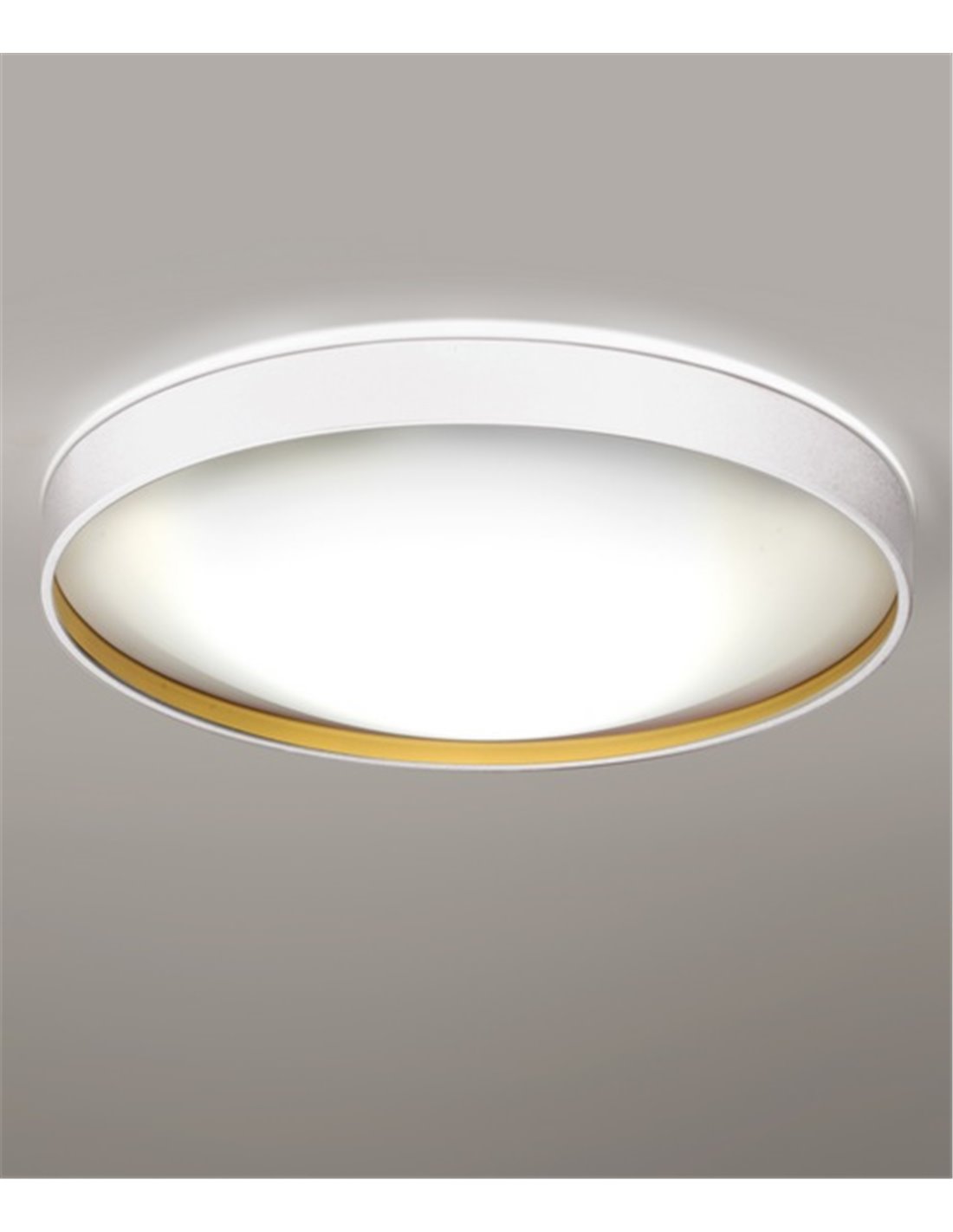 Aplique de techo de metal en 4 acabados y 2 tamaños – Alina - Milán