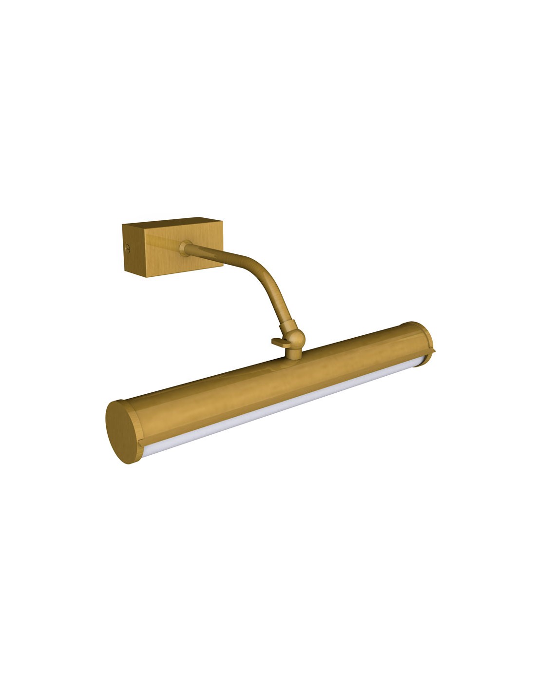 Aplique de cuadro 2 - Pujol - Aplique LED para iluminación de cuadros, dorado