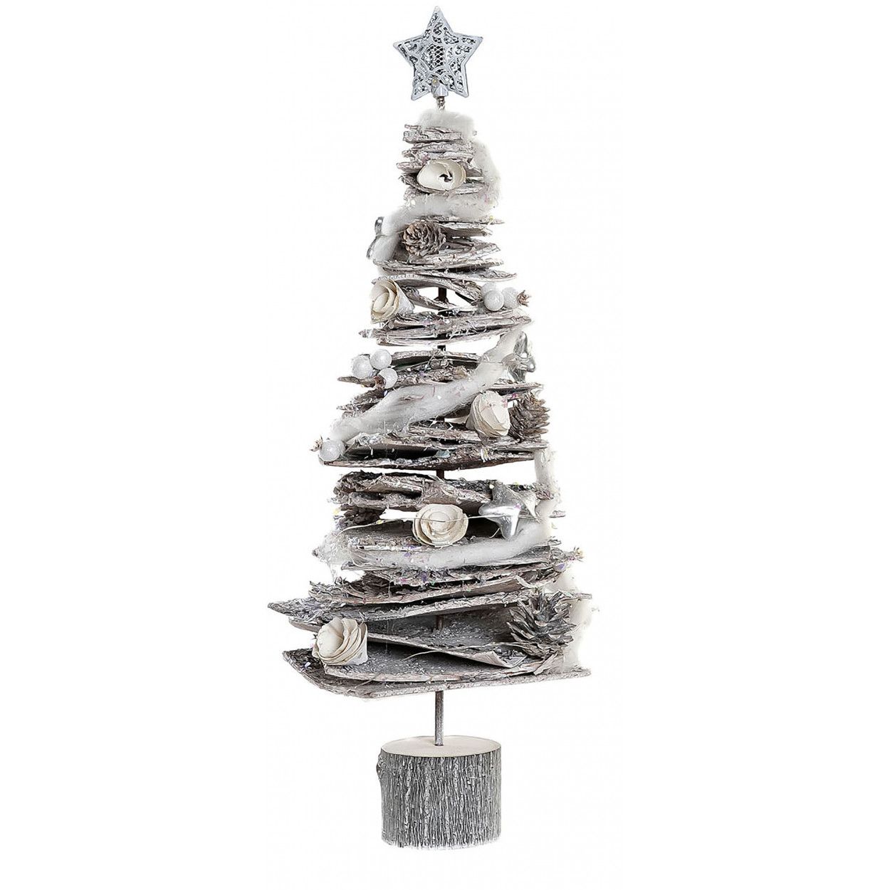 ÁRBOL NAVIDAD DECORATIVO LED 22X22X52