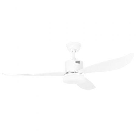 Orbegozo CP 103132 Ventilador de Techo 60W 3 Palas 132cm con Luz LED, Mando a Distancia, Temporizador, 3 Velocidades, Silencioso, Blanco