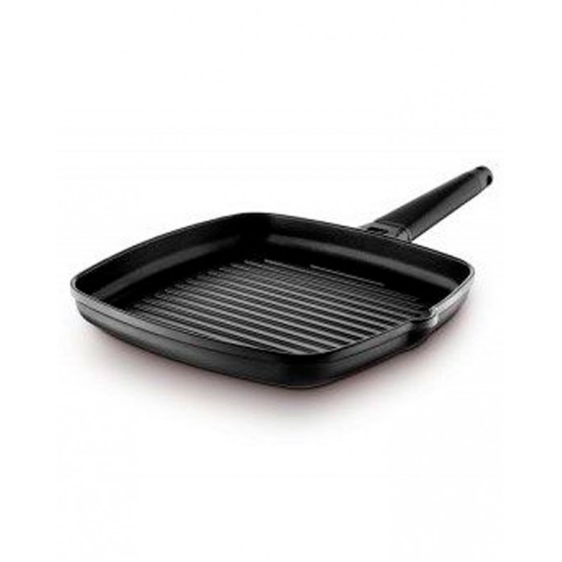ASADOR GRILL INDUCTION 27X27 MANGO NEGRO