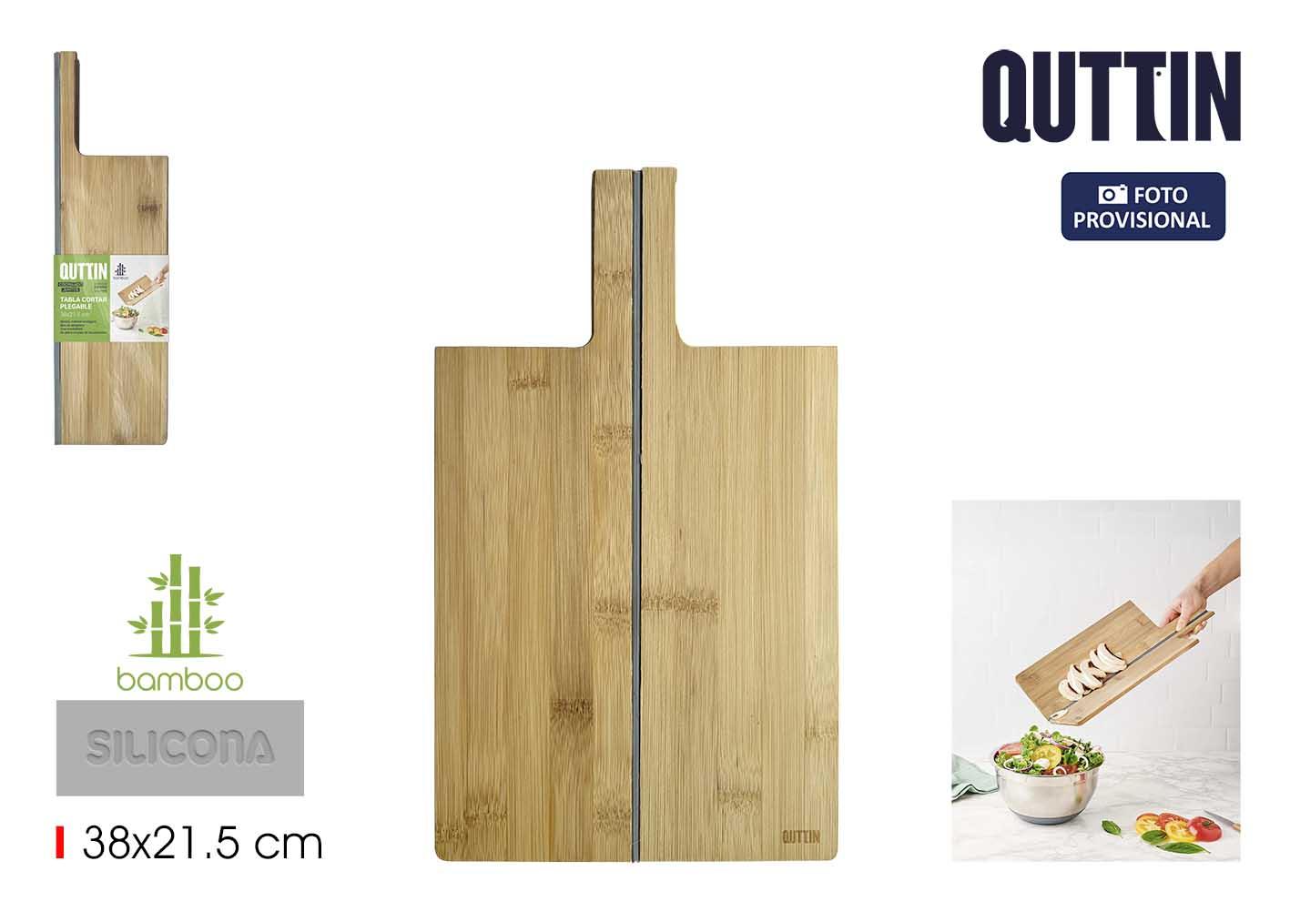 Inde Tabla de Cortar Plegable de Bambú 38 x 21.5 cm (12 Unidades)