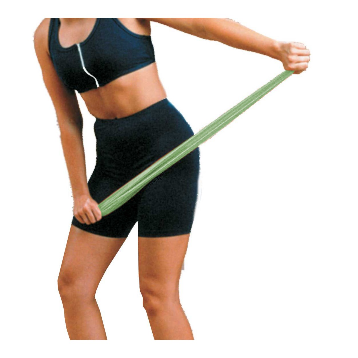 BANDA DE EJERCICIO VERDE