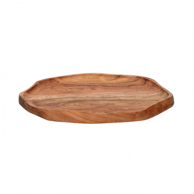 BANDEJA SAVANNA 37X34.5CM ACACIA