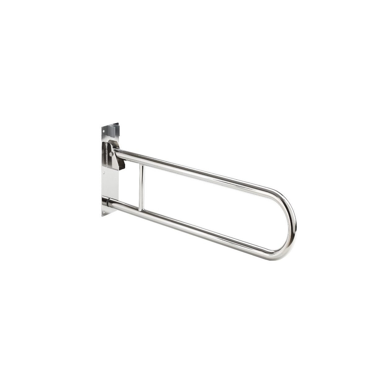 BARRA ABATIBLE DE ACERO INOX DE 85CM