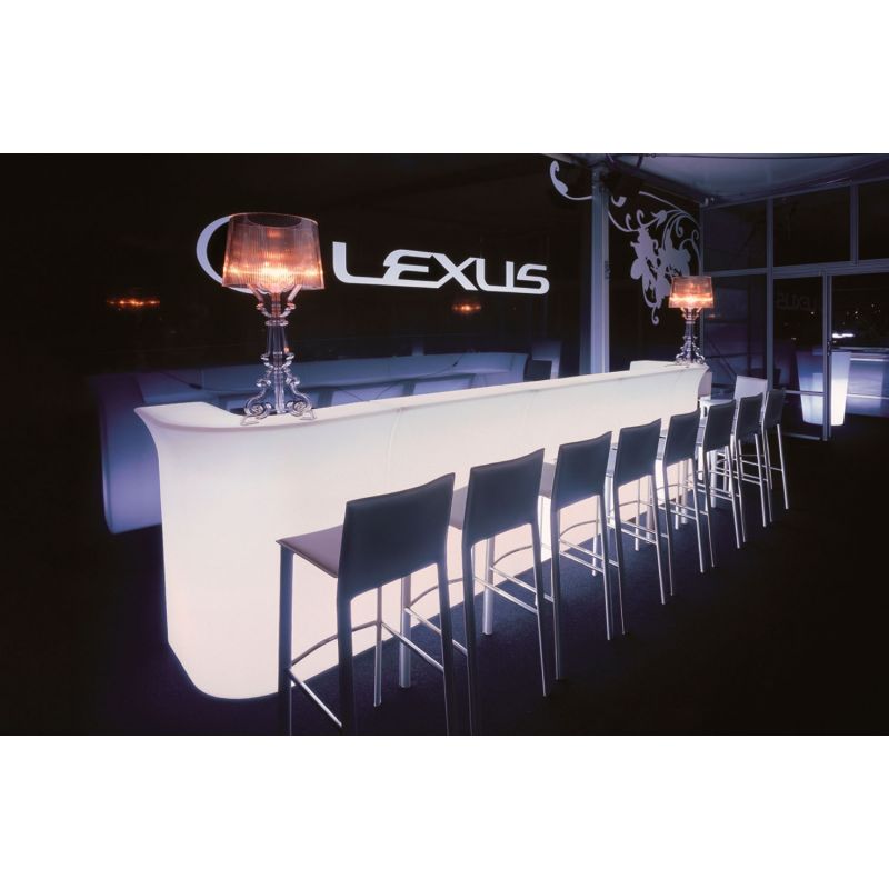 Barra de bar con luz Jumbo completa