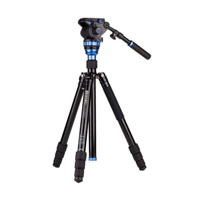BENRO KIT TRIPODE TRAVEL VIDEO ALUMINIO AERO 7 TWI 2ª mano