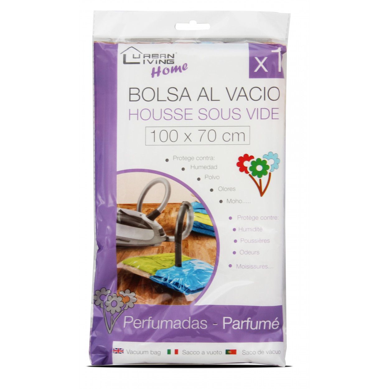 BOLSA AL VACIO PERFUMADA 70X100