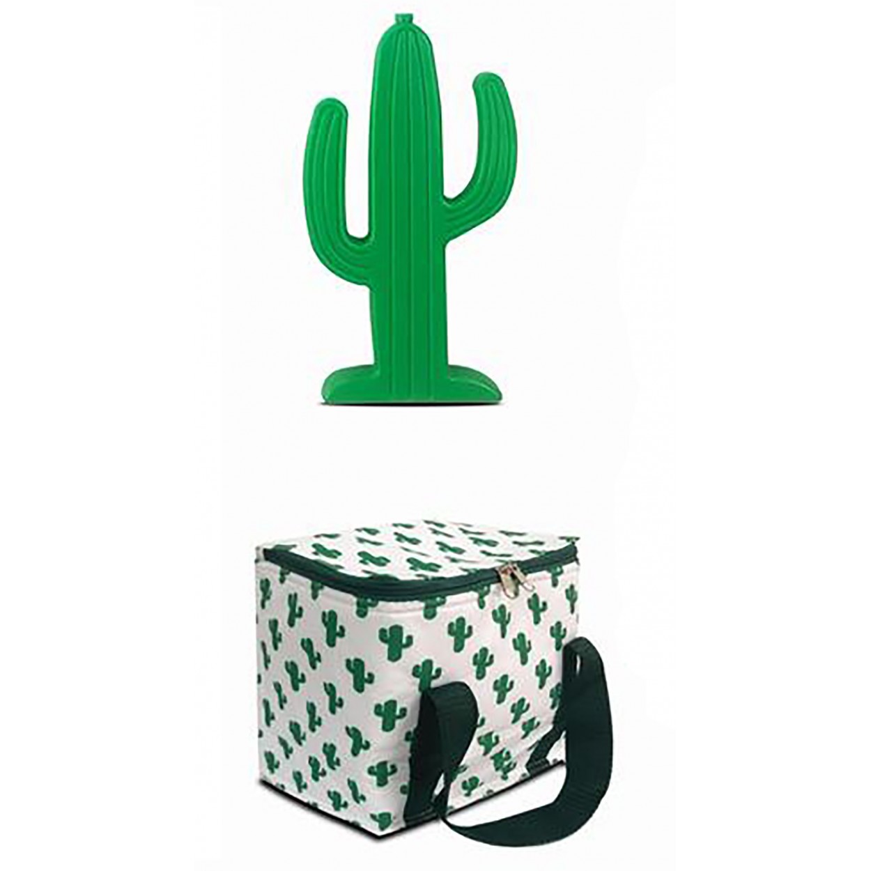 BOLSA NEVERA CON ENFRIADOR CACTUS