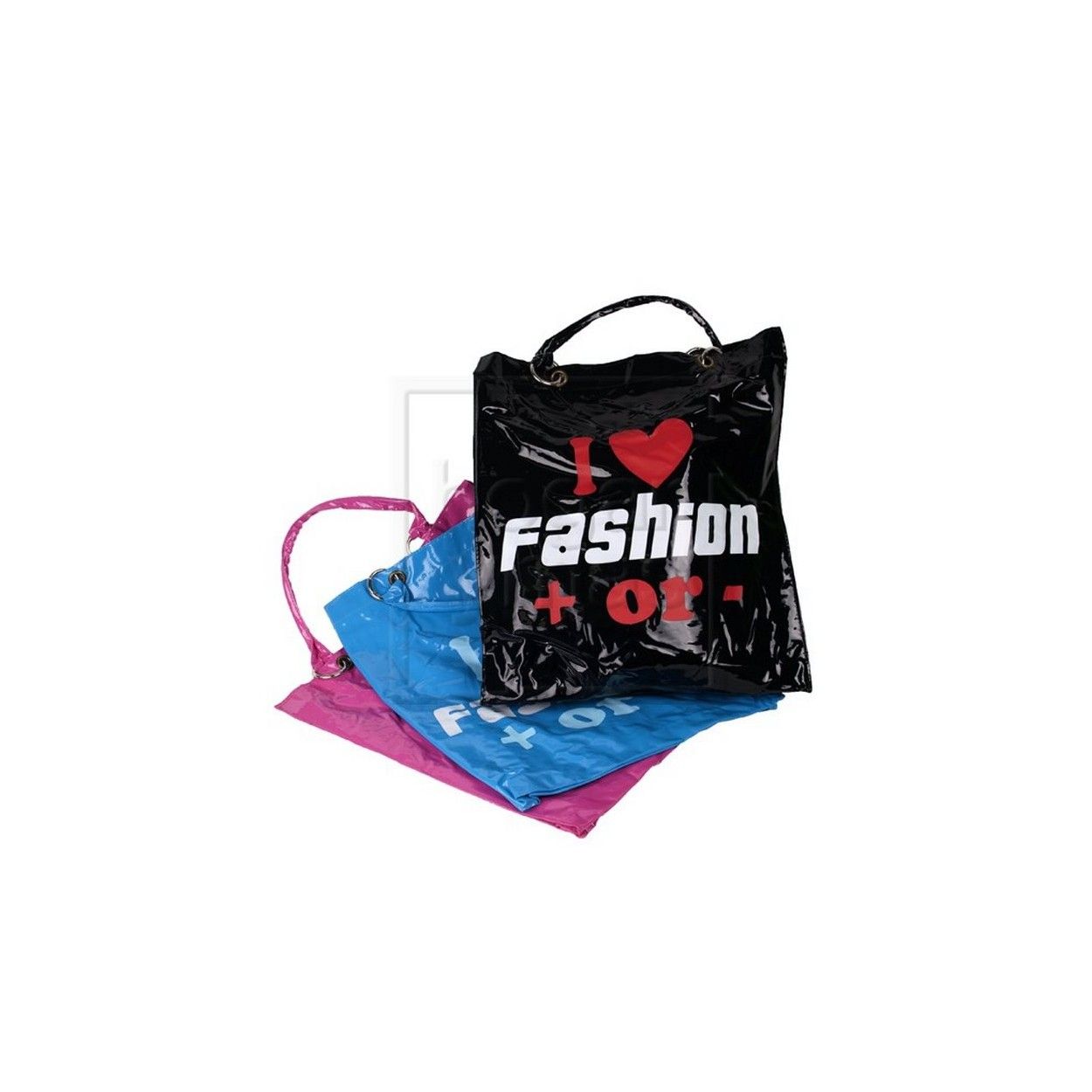 BOLSO PVC CON ASAS FASHION.